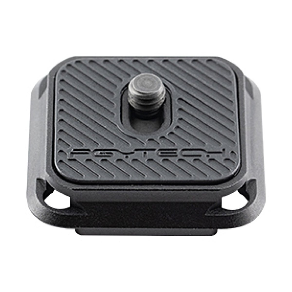 PGYTECH SNAPLOCK PLATE Arca-Swiss compatible - Detailansicht PGYTECH Kameraplatte mit Gewindeschraube.