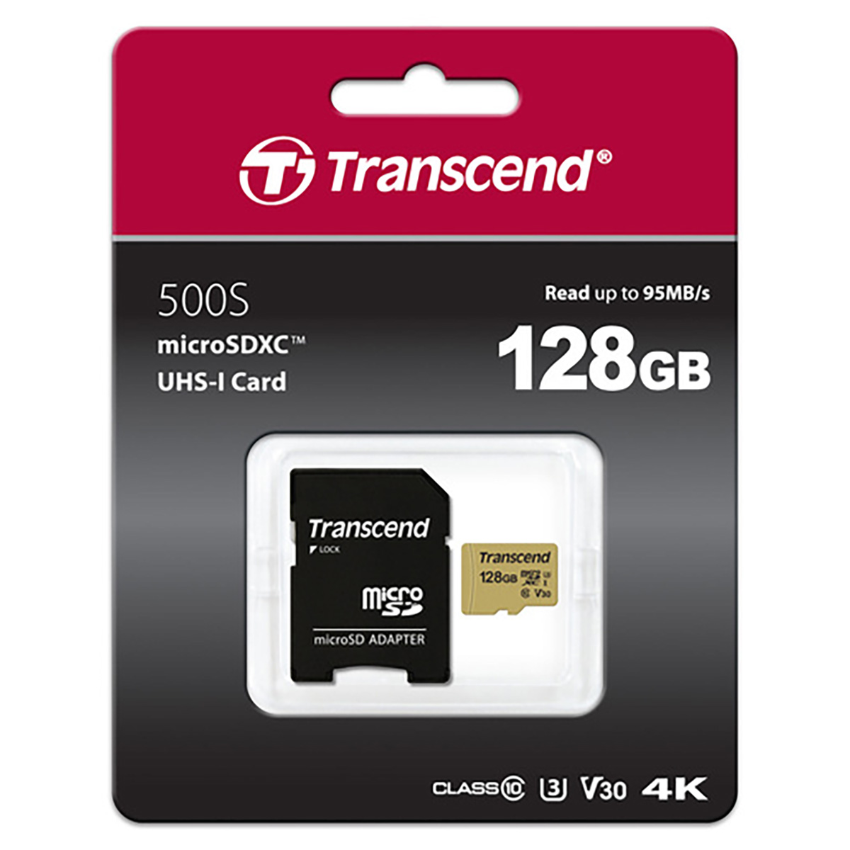 Transcend 128 GB microSDXC-Karte UHS-I 95/60MB/S