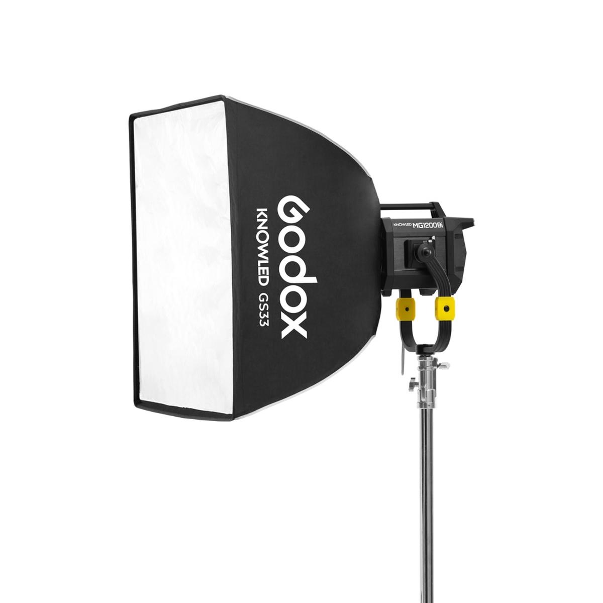 Godox GS33 Softbox 90x90 für KNOWLED MG1200Bi Bi-Color LED-Licht