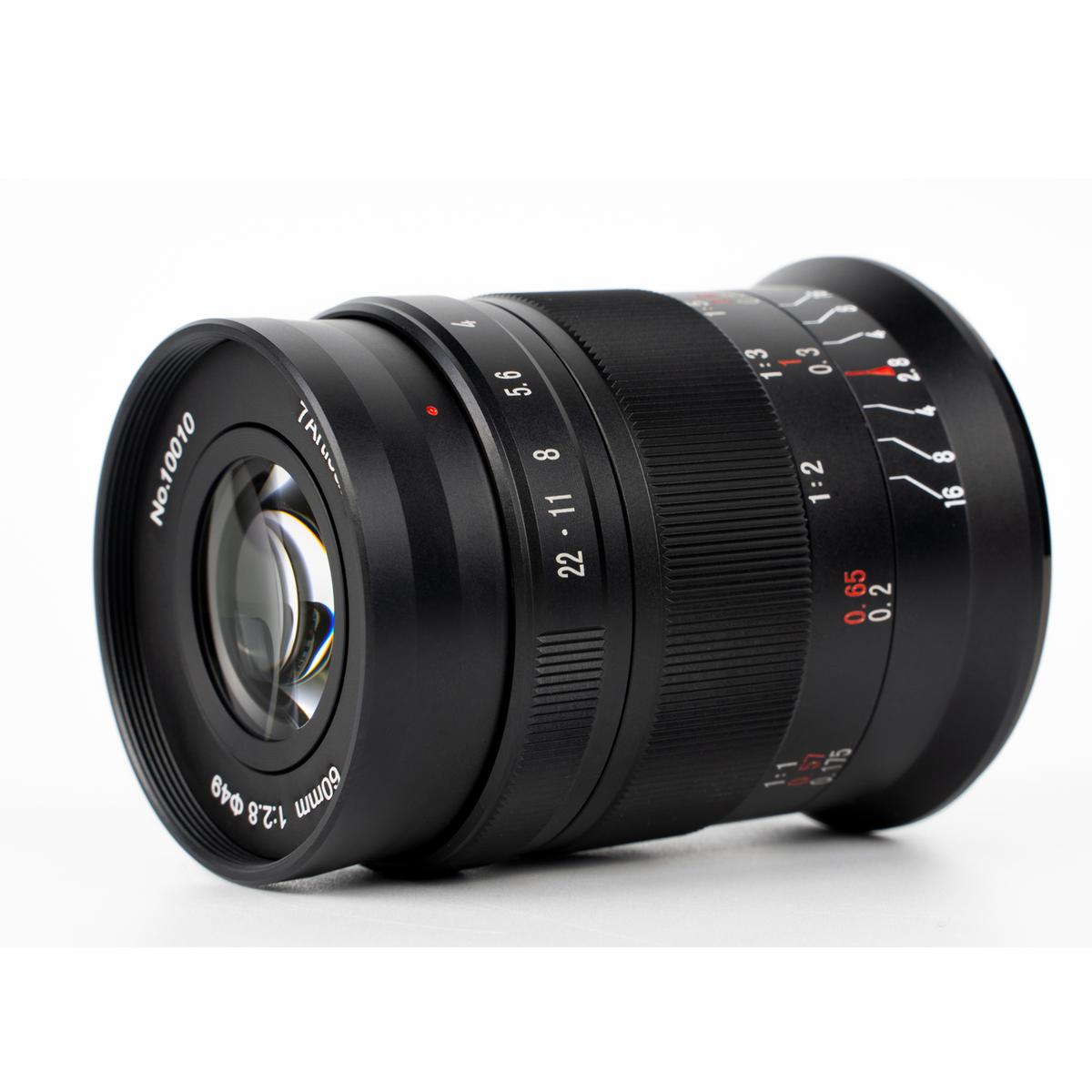 7Artisans 60mm f/2,8 II Macro für Fuji X