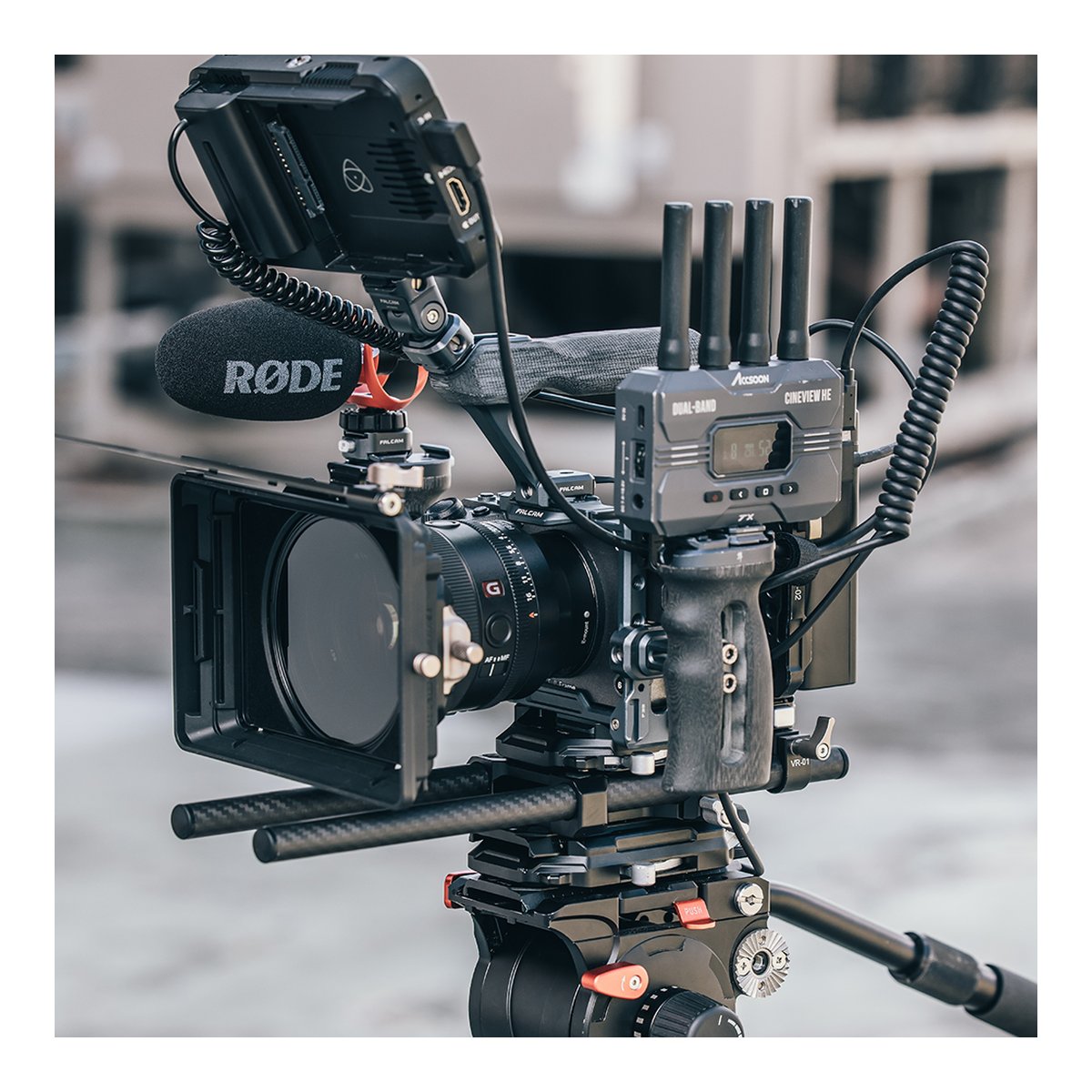 Falcam F22&F38&F50 Quick Release Basic Cage Kit(For Sony FX3/FX30)