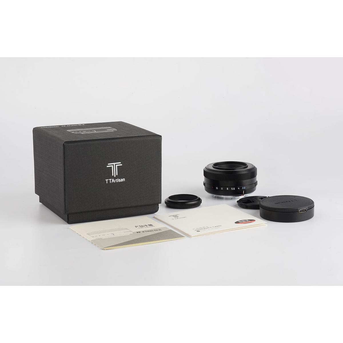 TTArtisan AF 27mm f/2,8 für Fuji X, schwarz
