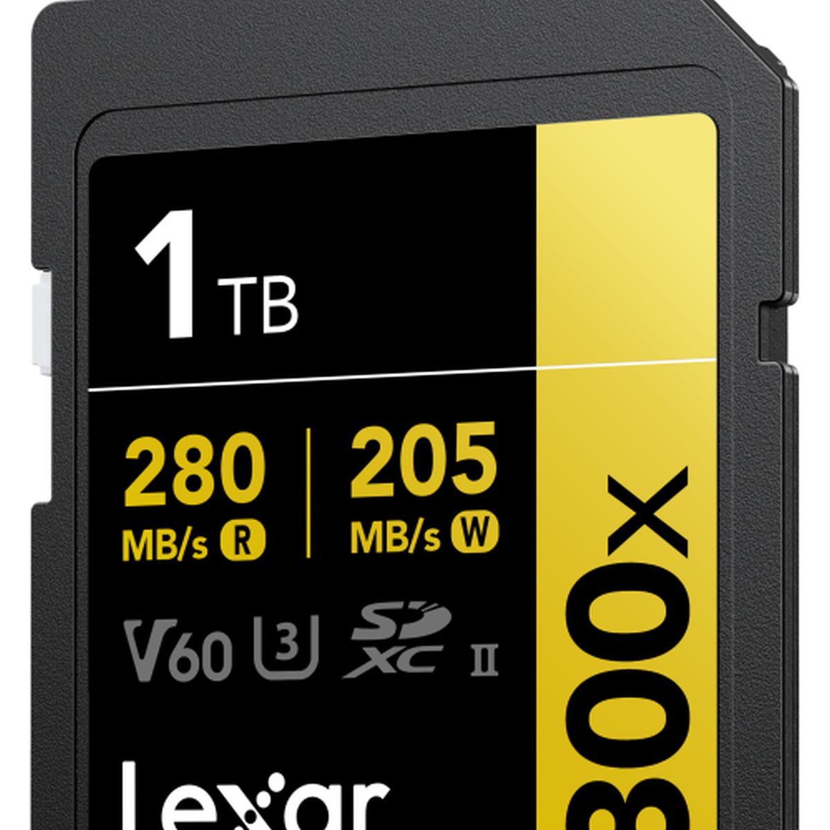 Lexar SD Pro Gold Series UHS-II 1800x 1TB V60
