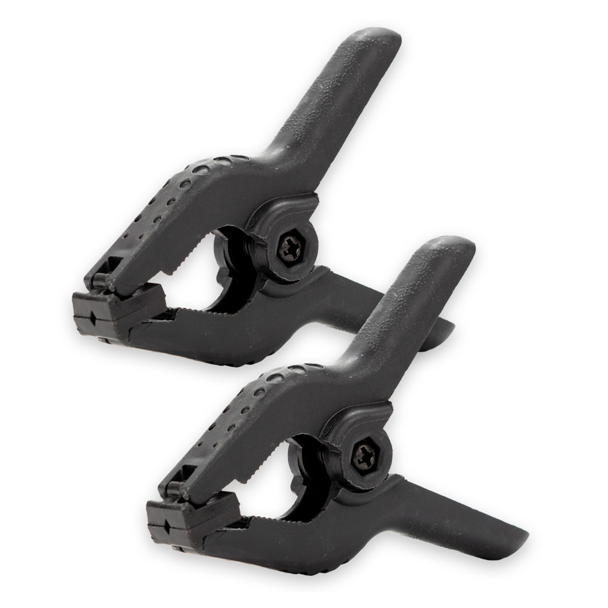 Caruba Hintergrundklemme M 2er Set Schwarz