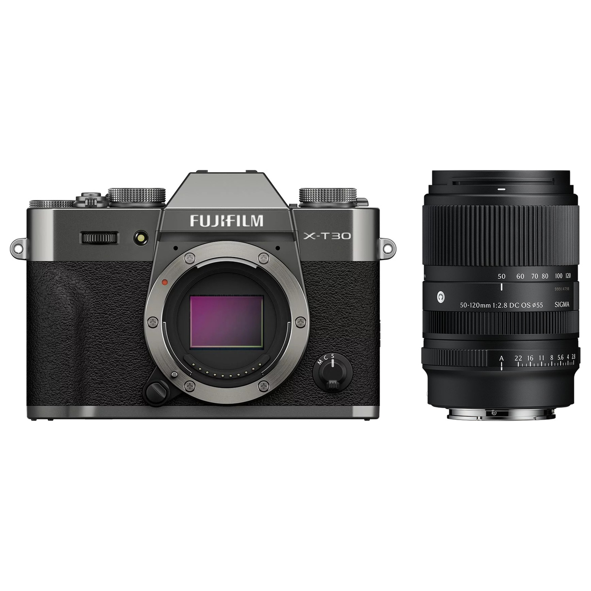 Fujifilm X-T30 III Charcoal + Sigma 50-120 mm 1:2,8 DC OS (C) Fuji X