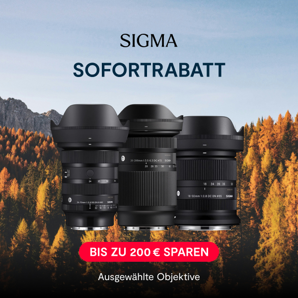 Sigma Sofortrabatt: Bis zu 200 € Rabatt zum 65. Jubiläum