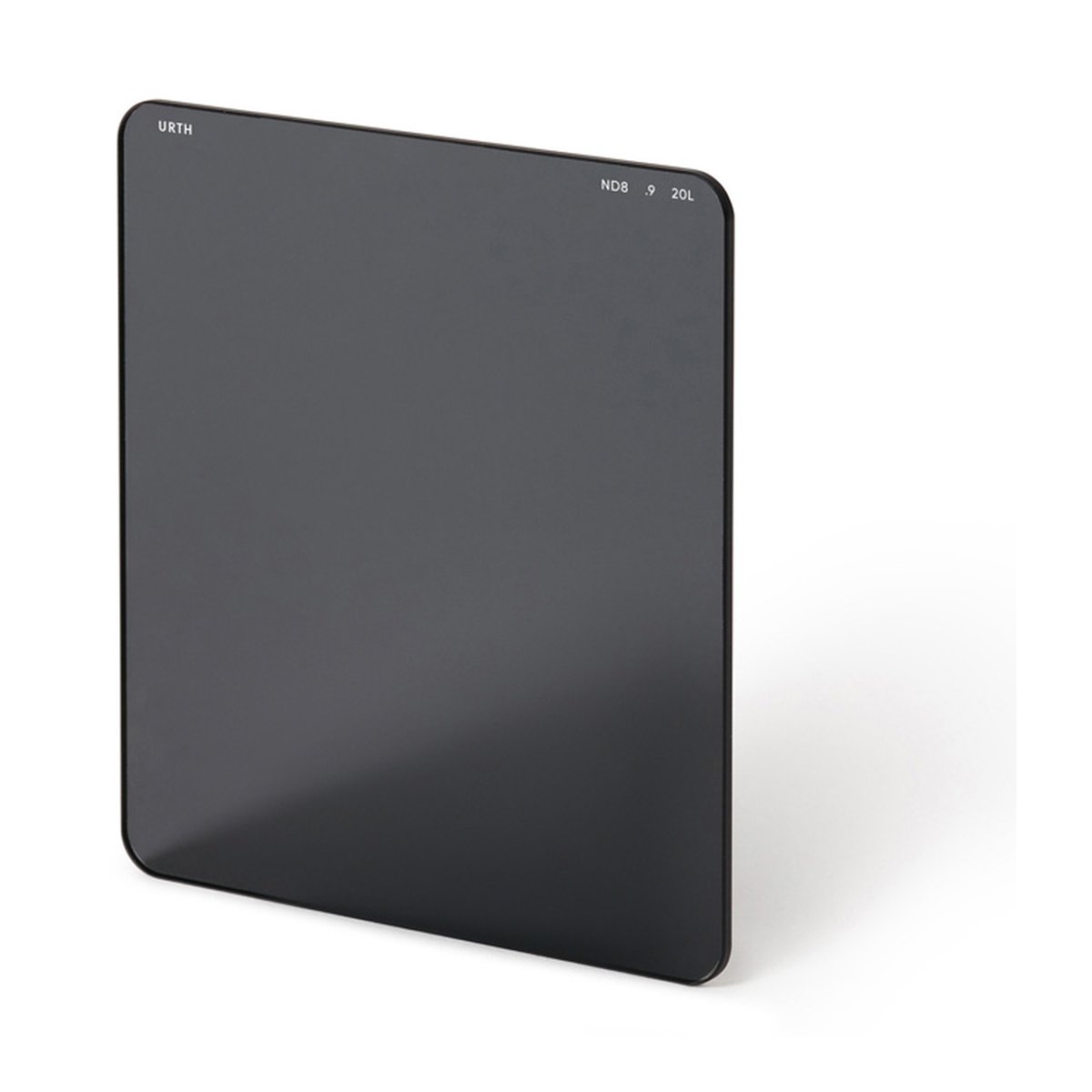 Urth 75 x 85mm ND8 (3 Stop) Filter (Plus+) - Urth ND8 Rechteckfilter, Frontansicht