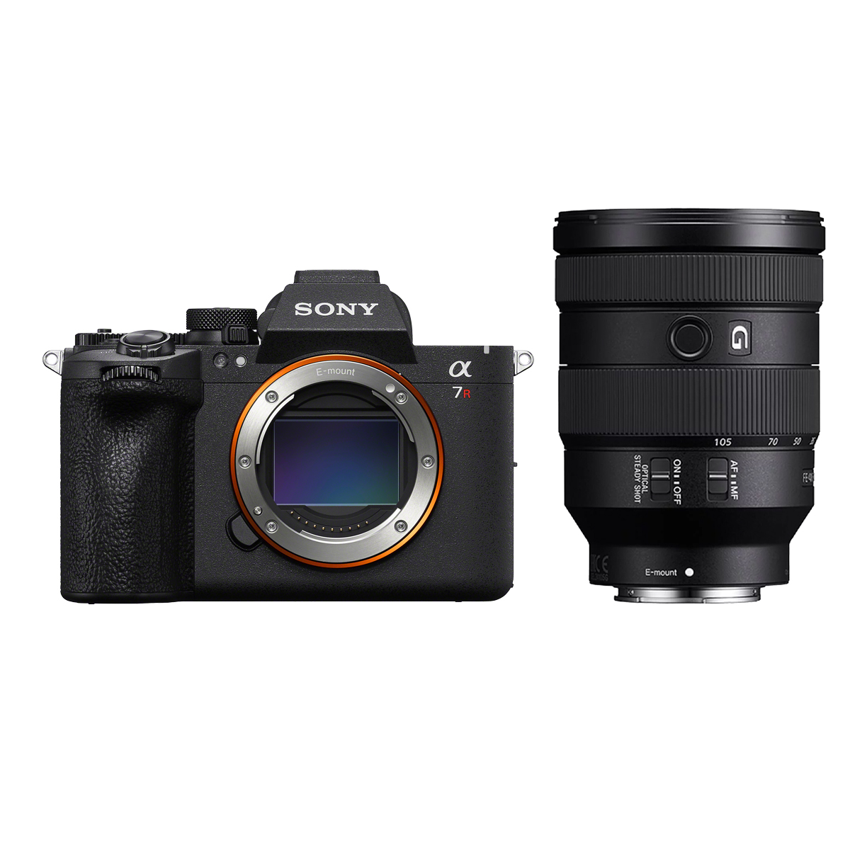 Sony Alpha 7R VI Systemkamera Vollformat Sony 24-105 mm 1:4,0 G OSS FE Standardzoomobjektiv