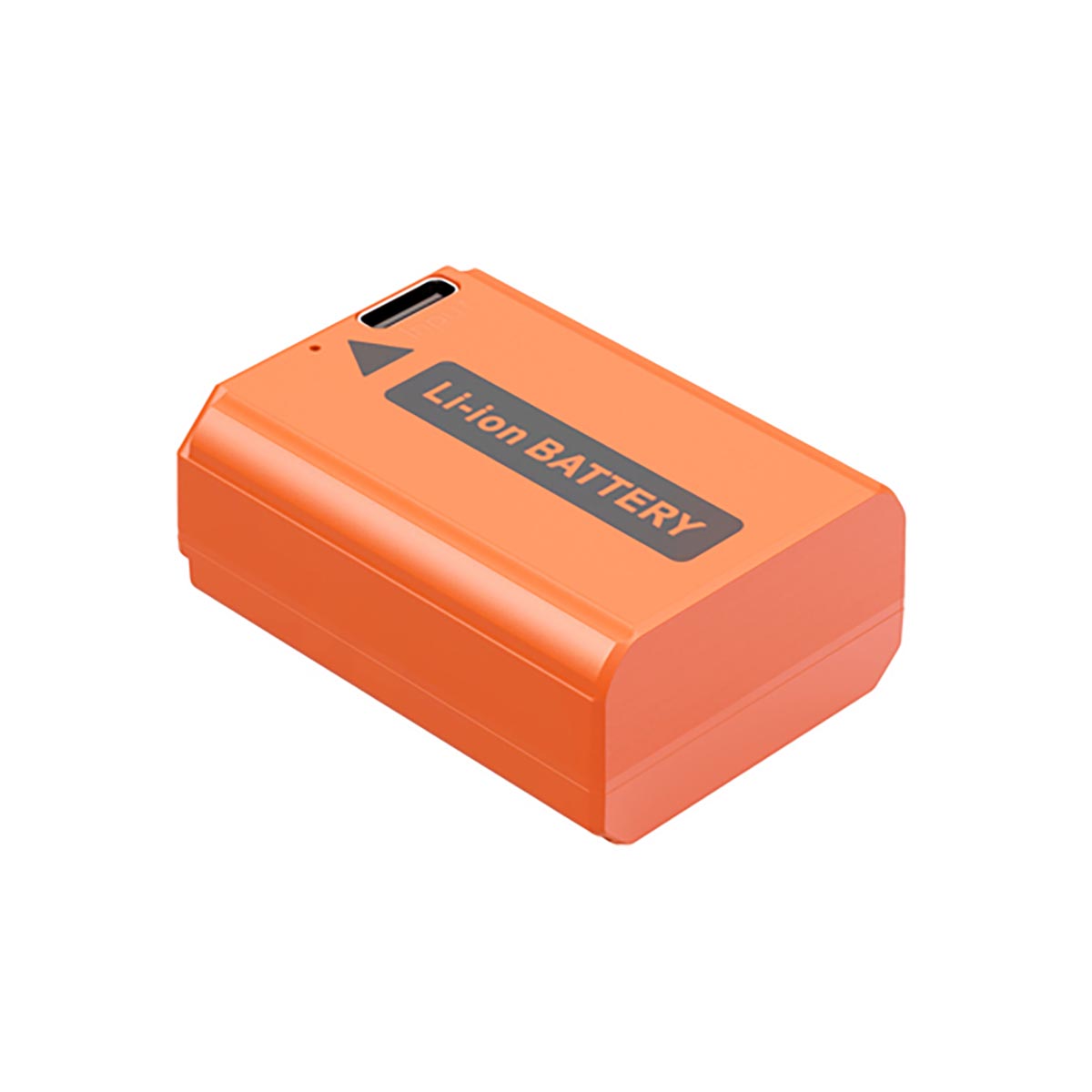 SmallRig 4965 NP-FW50 USB-C Wiederaufladbarer Kamera-Akku (Orange)