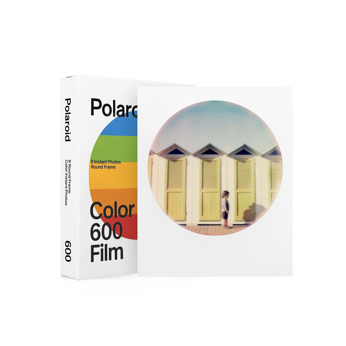 Polaroid 600 Color Film Round Frame