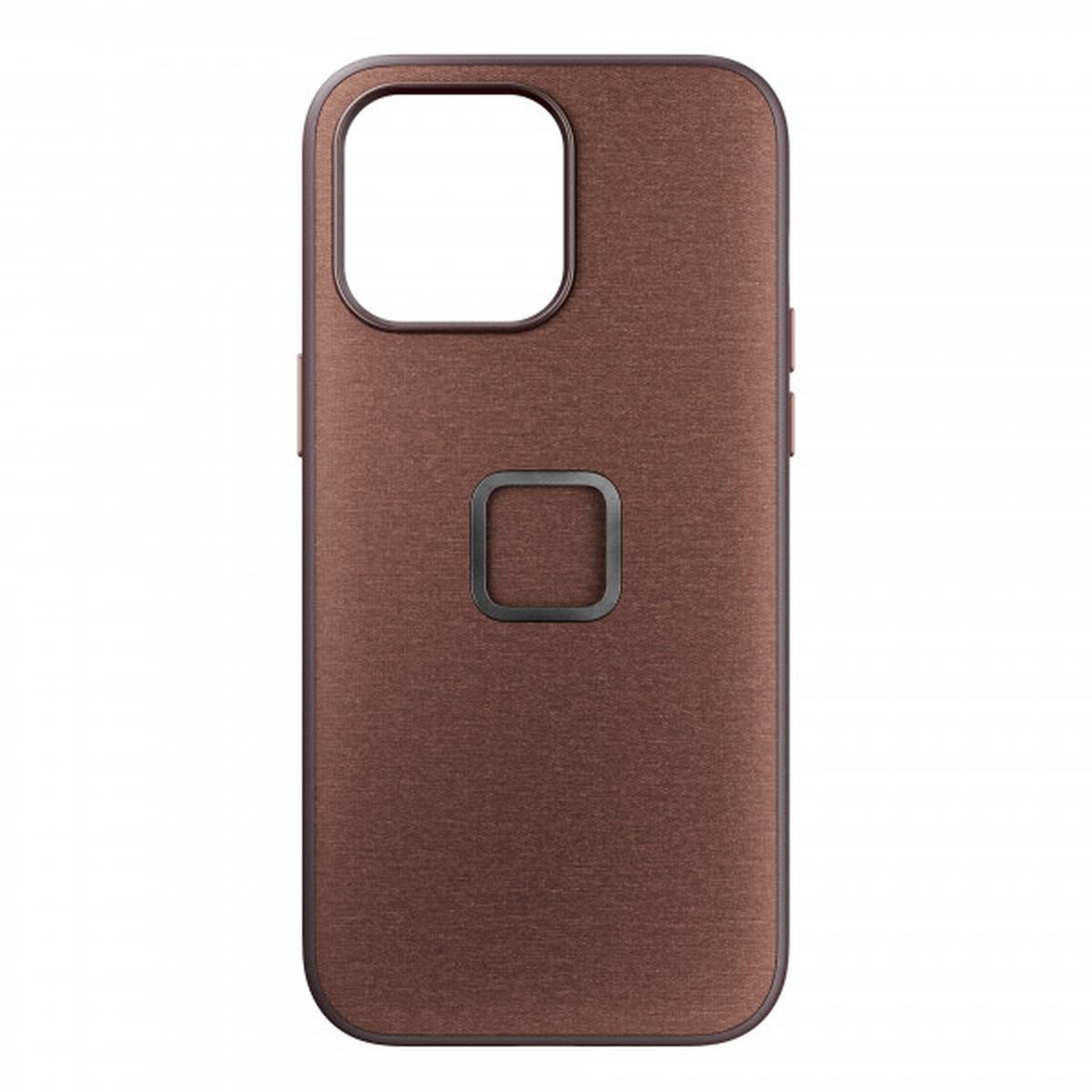 Peak Design Mobile Everyday Fabric Case für iPhone - Redwood