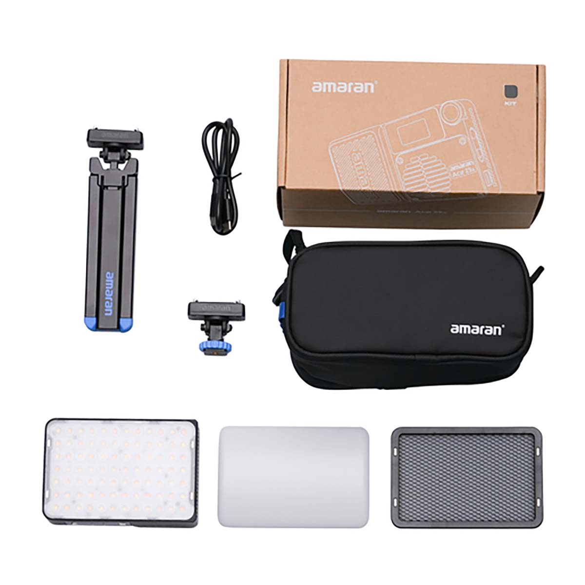 Amaran Ace 25x Charcoal Kit Bi-Color LED