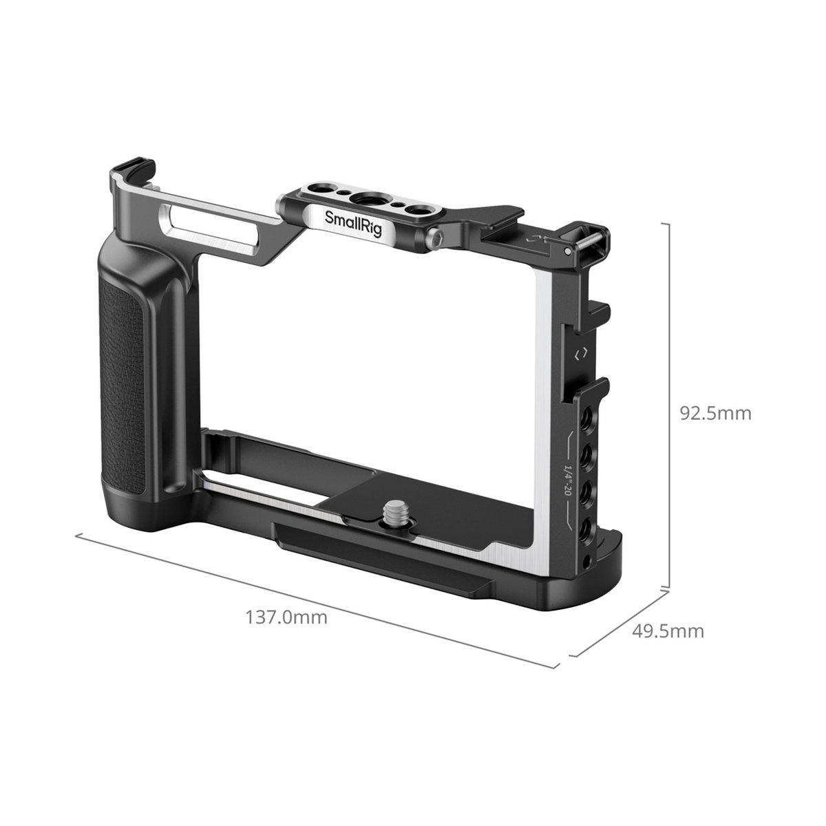 SmallRig 4515 Cage f.Panasonic Lumix S9 - Abmessungen des SmallRig Kamera-Käfigs