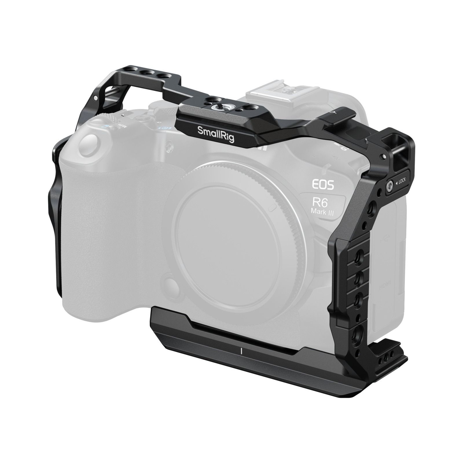 SmallRig 5954 HawkLock Quick Release Cage für Canon EOS R6 Mark III/R6 Mark II