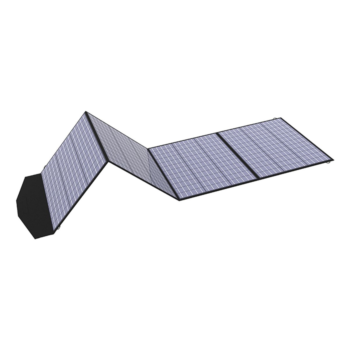Patona Platinum 200W faltbares 4-fach Solarmodul Solarpanel mit DC Output