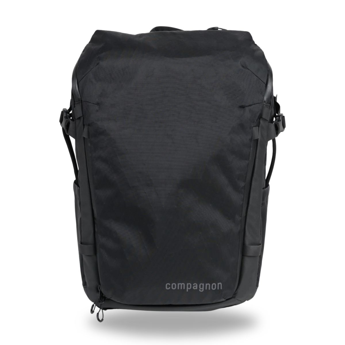 Compagnon Adapt Backpack 25 L 2.0 - Komplett-Set Schwarz Vorderansicht