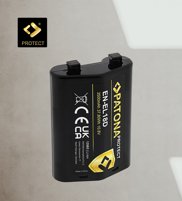Patona Protect-Serie Patona Li-Ion Akku aus der Protect-Serie für Nikon D Kameras