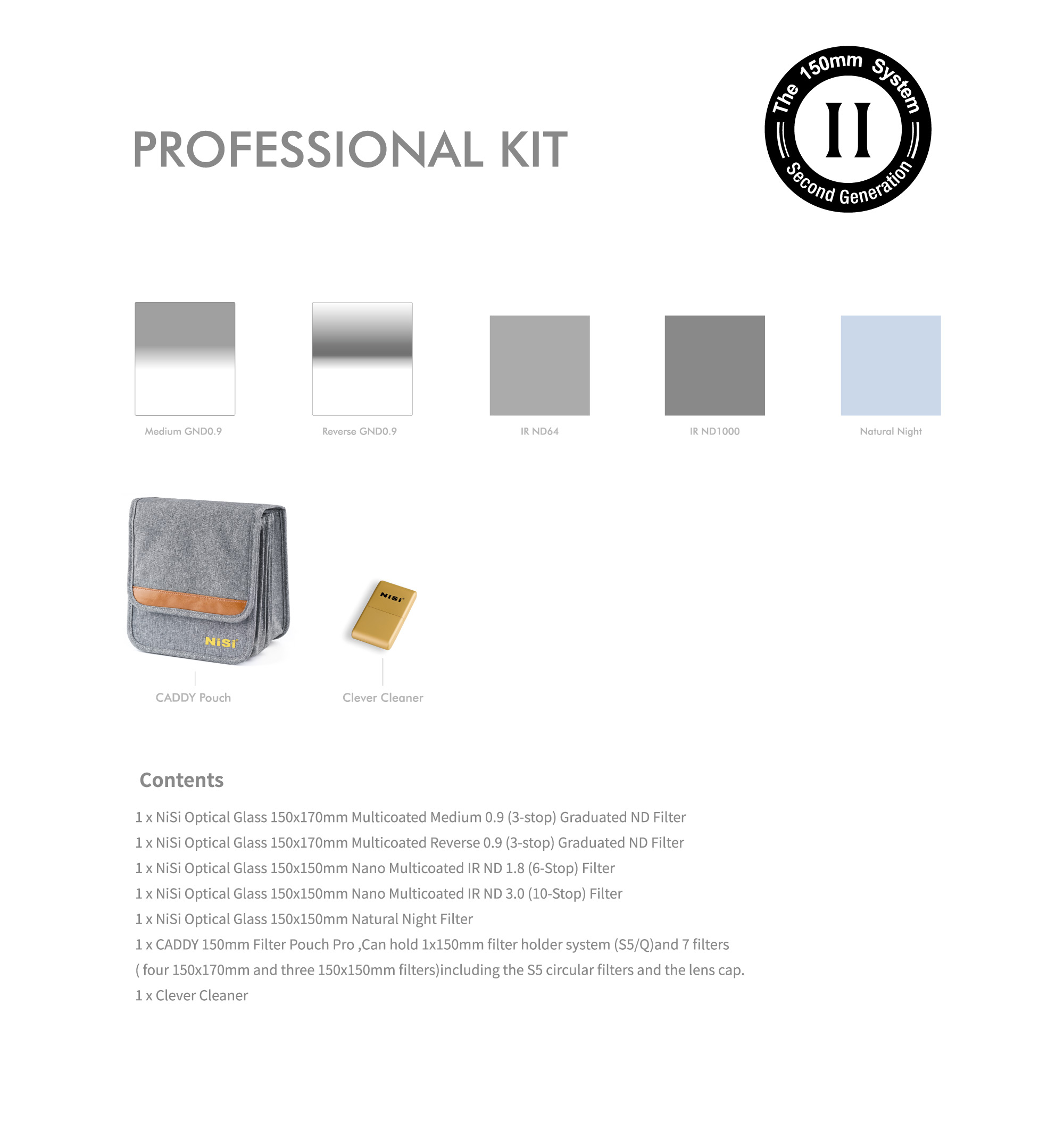 Nisi Professional Kit 150 mm System