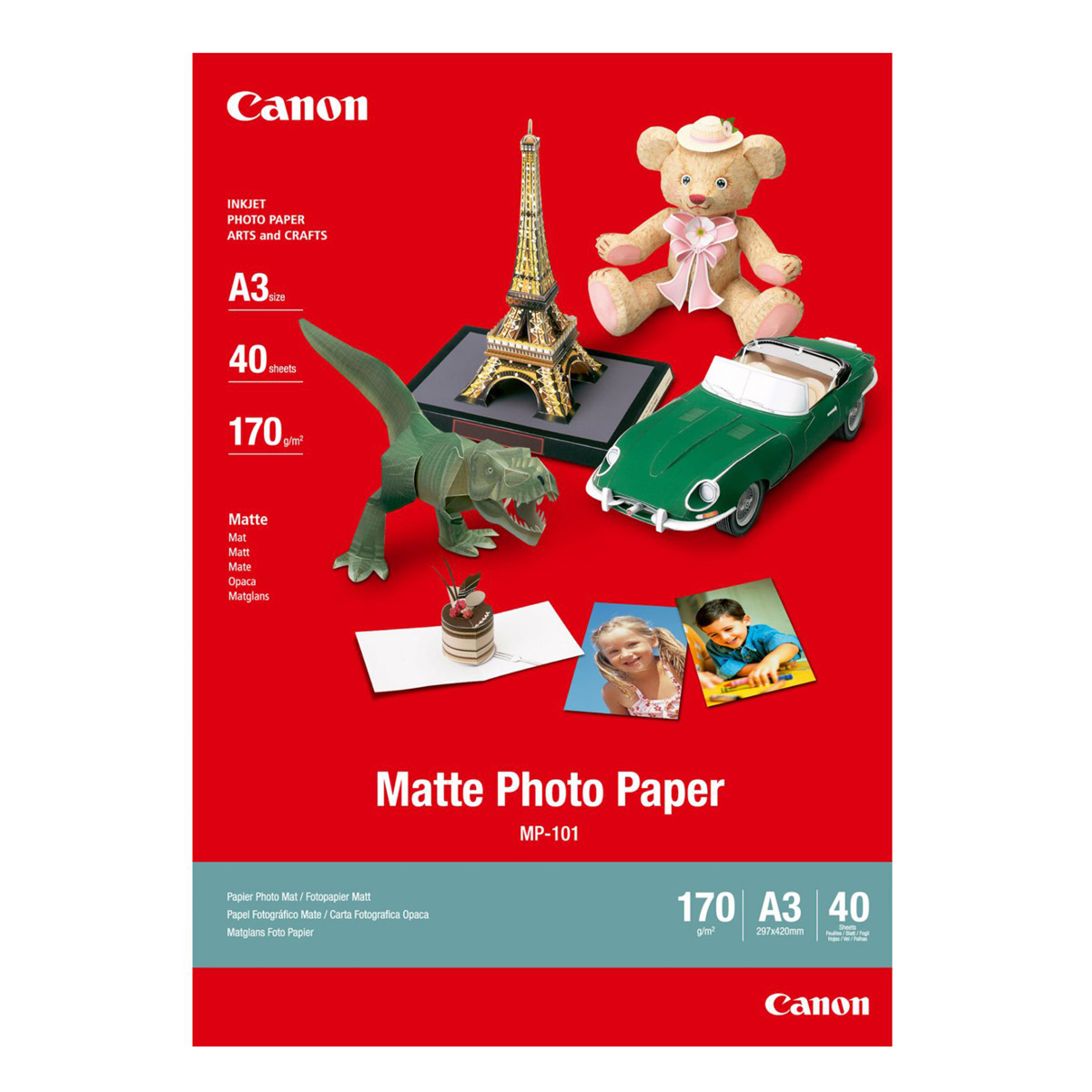 Canon MP - 101 Fotopapier Matt A3 40 BL