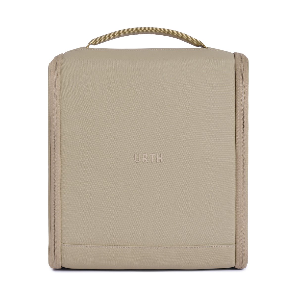 Urth Norite Camera Insert (Beige) - Frontansicht der geschlossenen beigen Urth Tasche