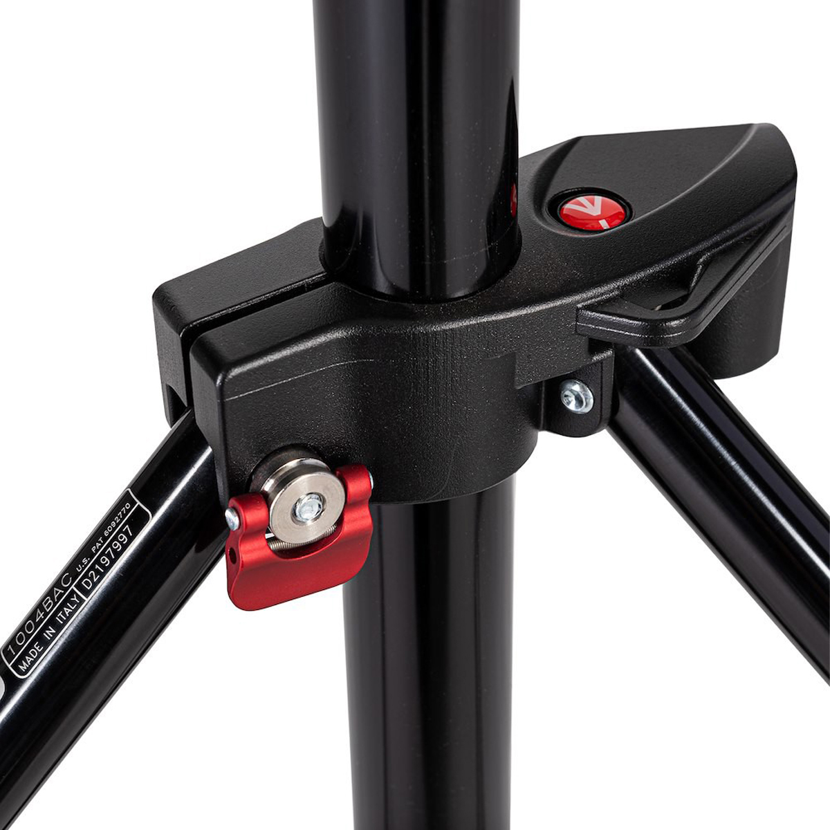 Manfrotto Master Aluminium Lampenstativ 3er Set mit Luftfederung schwarz