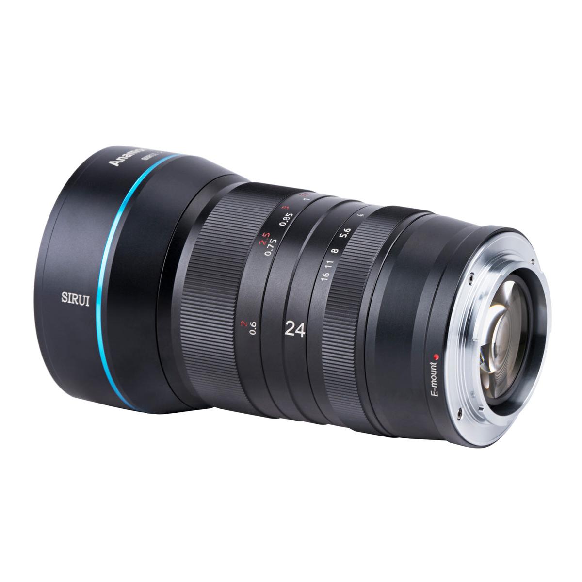 SIRUI SR24 24 mm 1:2.8 Anamorphes APS-C 1.33x - EF-M Mount