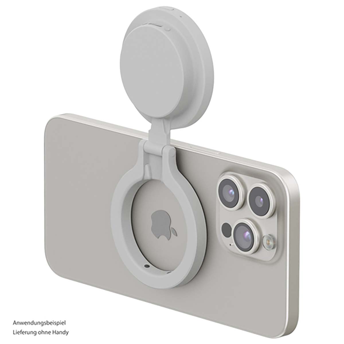 ShiftCam SnapPocket Light Stone magnetisches LED-Ringlicht