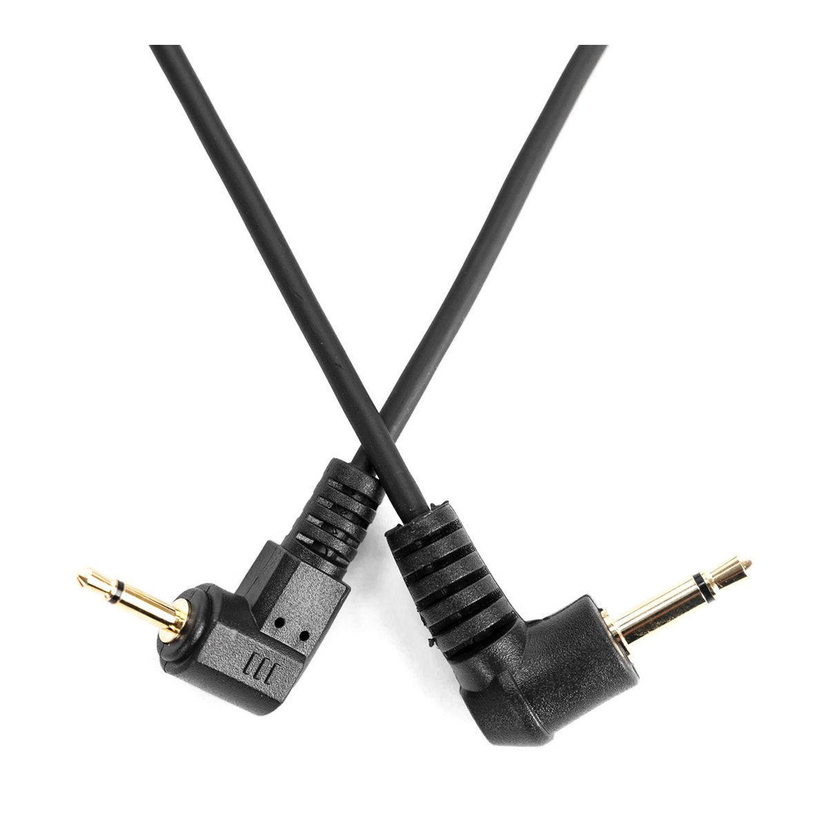 Godox Sync Cable 2.5-3.5mm - Detailansicht Kabel mit zwei 90-Grad-Klinkensteckern