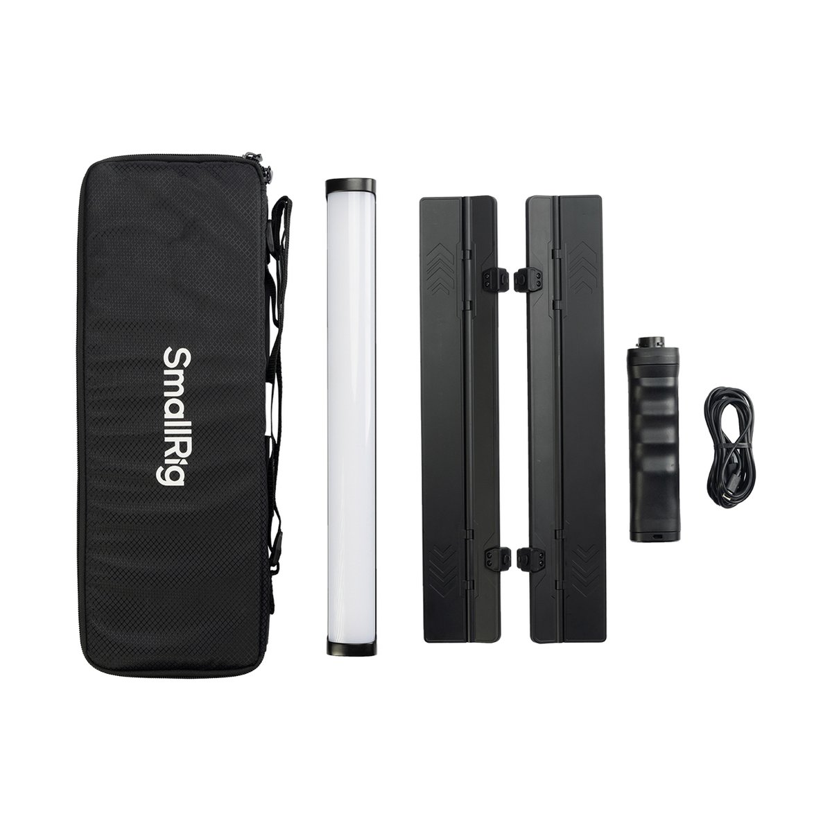 SmallRig 4342 RT25 Handleuchte mit Batteriehandgriff - LIEFERUMFANG