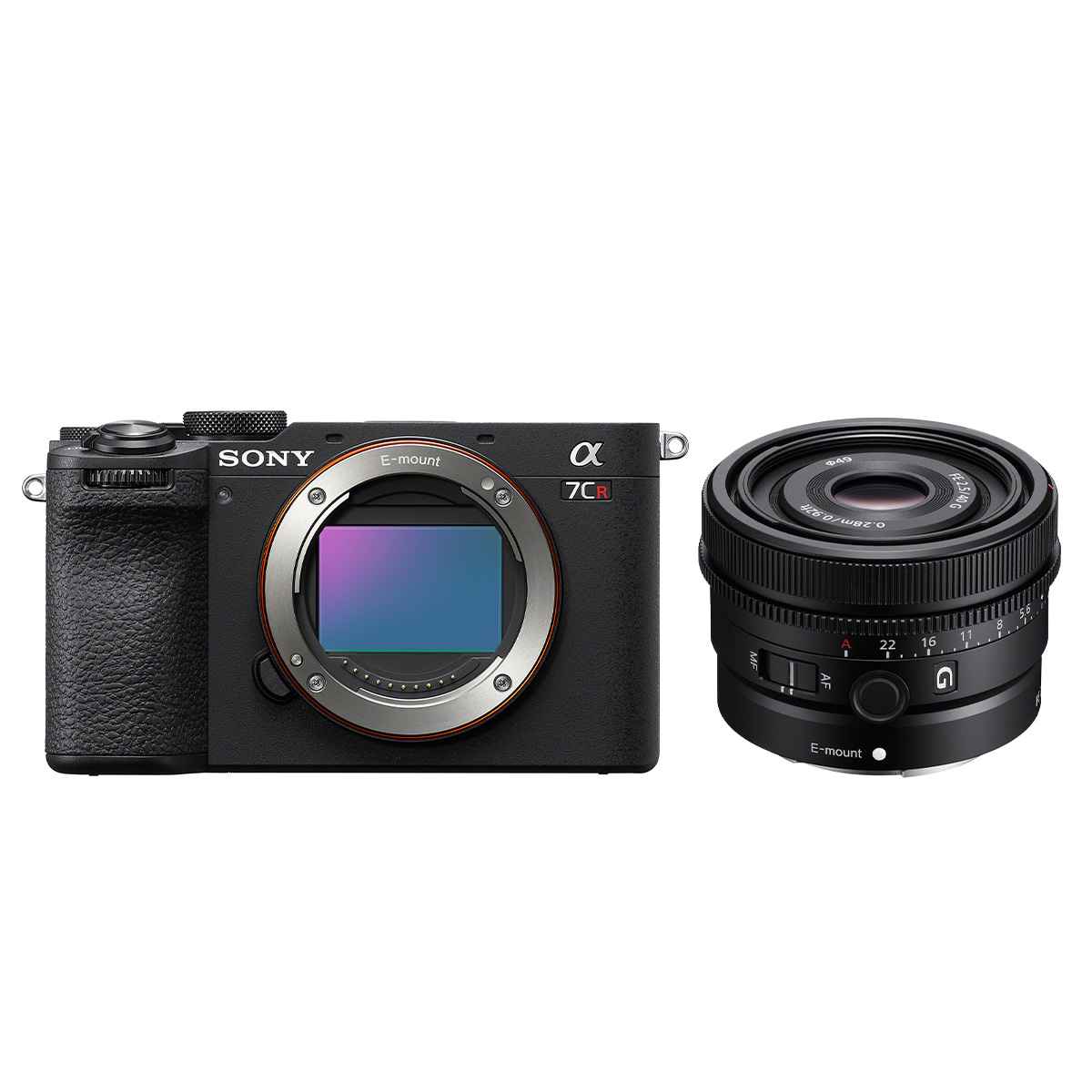 Sony Alpha 7C R Schwarz + Sony 40 mm 1:2,5 SEL G FE