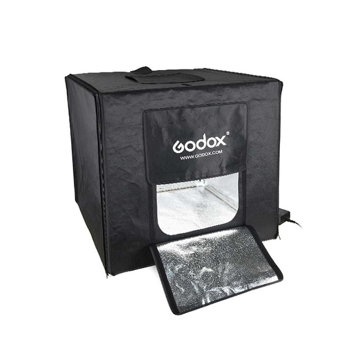 Godox Tragbares Dreifachlicht-LED-Ministudio L80x80x80cm