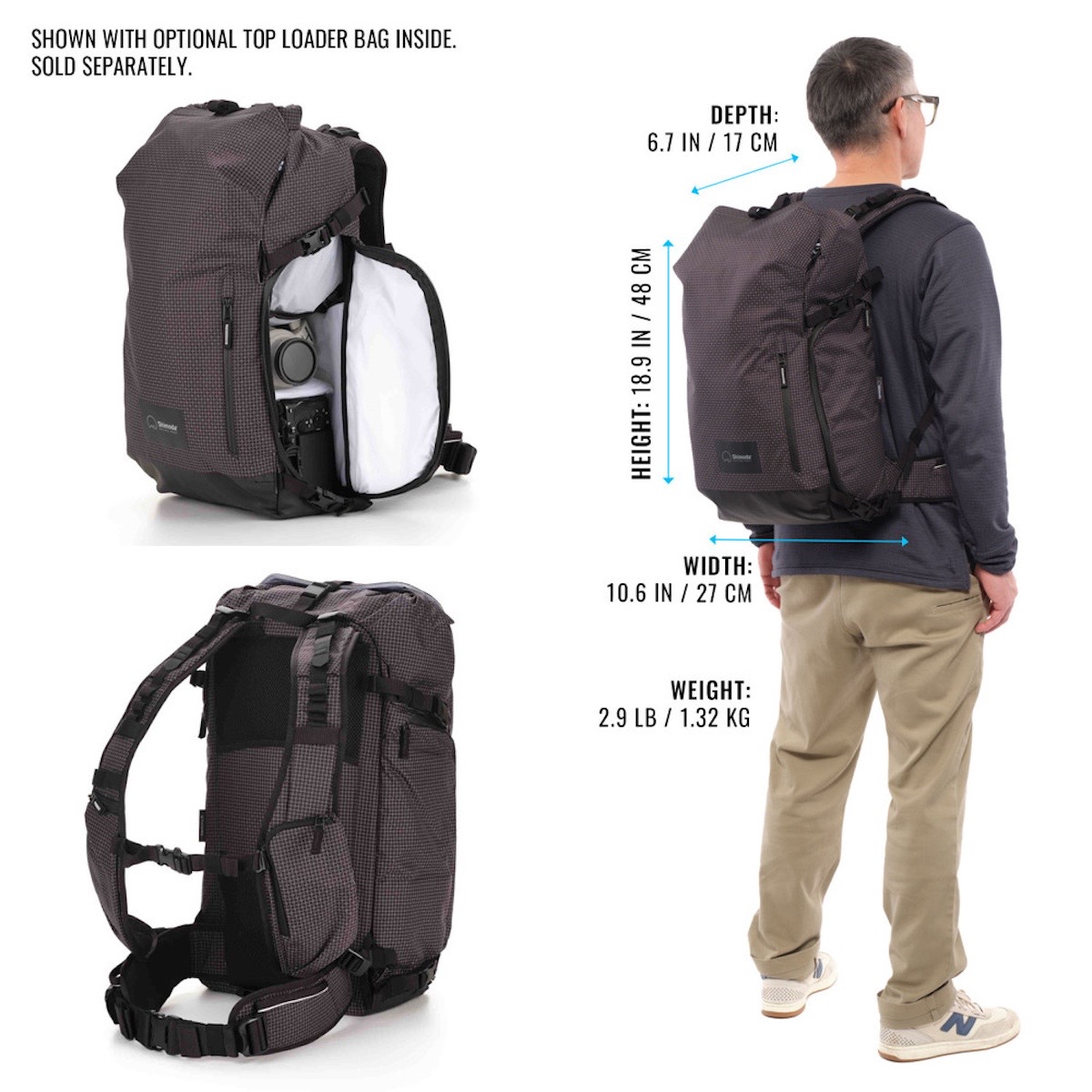 Shimoda Sidecountry 28 Rucksack - Schwarz/Weiß