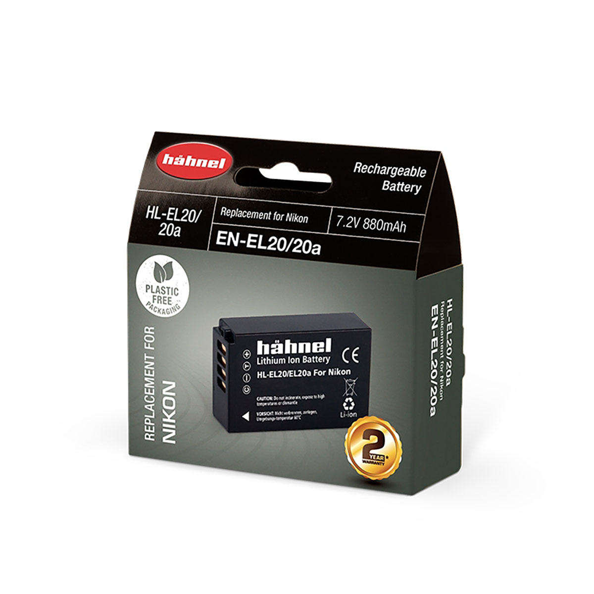 Hähnel HL-EL20/20A (EN-EL20/20A) Akku für Nikon