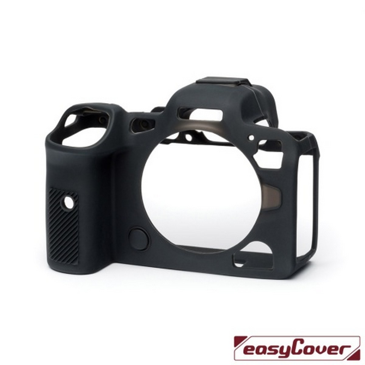 Easycover Silikon-Schutzhülle für Canon EOS R5, R6 - Schwarz