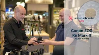 Canon EOS R6 Mark II + Canon EF-EOS R Adapter mit Steuerungsring