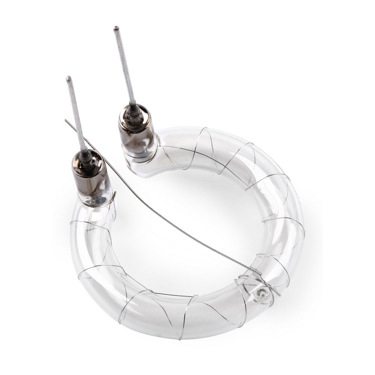 Godox Flash Tube For K180A/K150A/E120/E160/120/160 - Draufsicht ringförmige Blitzröhre mit Anschluss-Pins und Wicklung