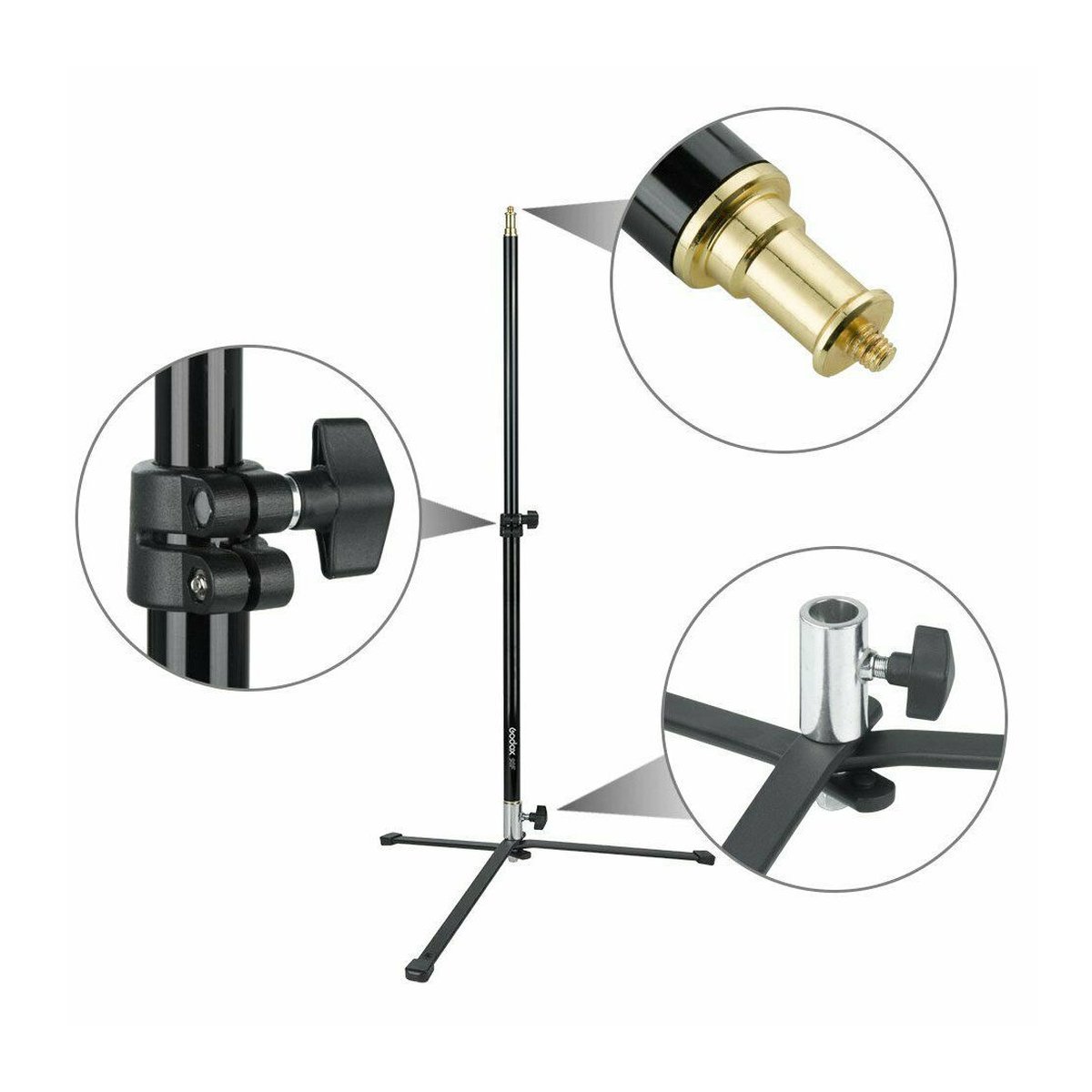 Godox 90F Klappstativ mit abnehmbarem basis