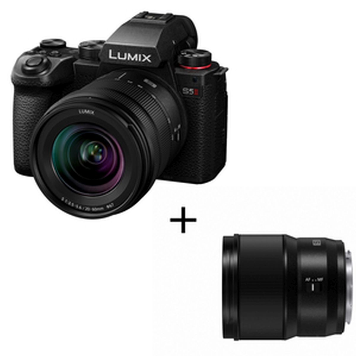 Panasonic Lumix S5 II inkl. S 50 mm 1:1,8 + S 20-60 mm 1:3,5-5,6