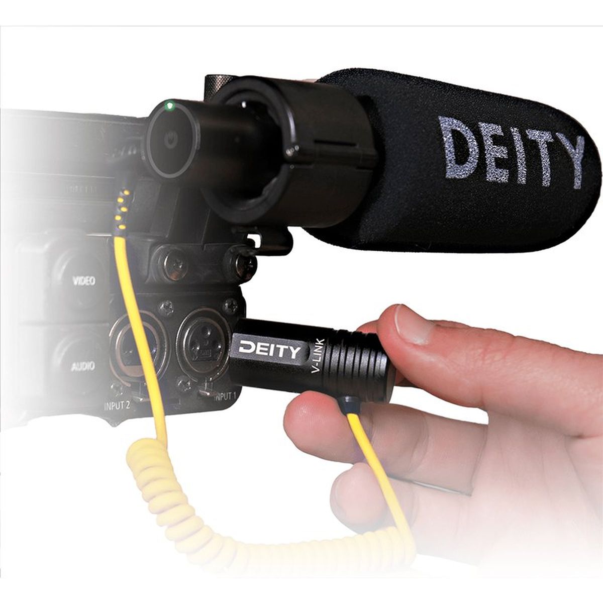 Deity V-LINK XLR Phantom power auf 3.5mm TRS Kabel