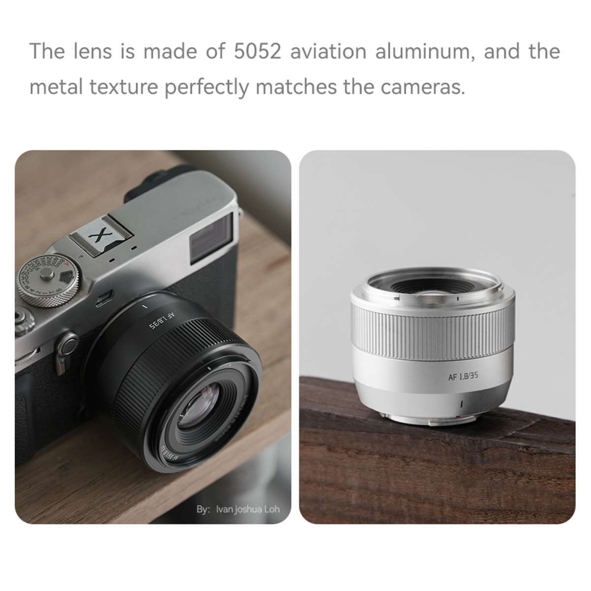 TTArtisan 35 mm f/1,8 AF II silber f. Fujifilm X