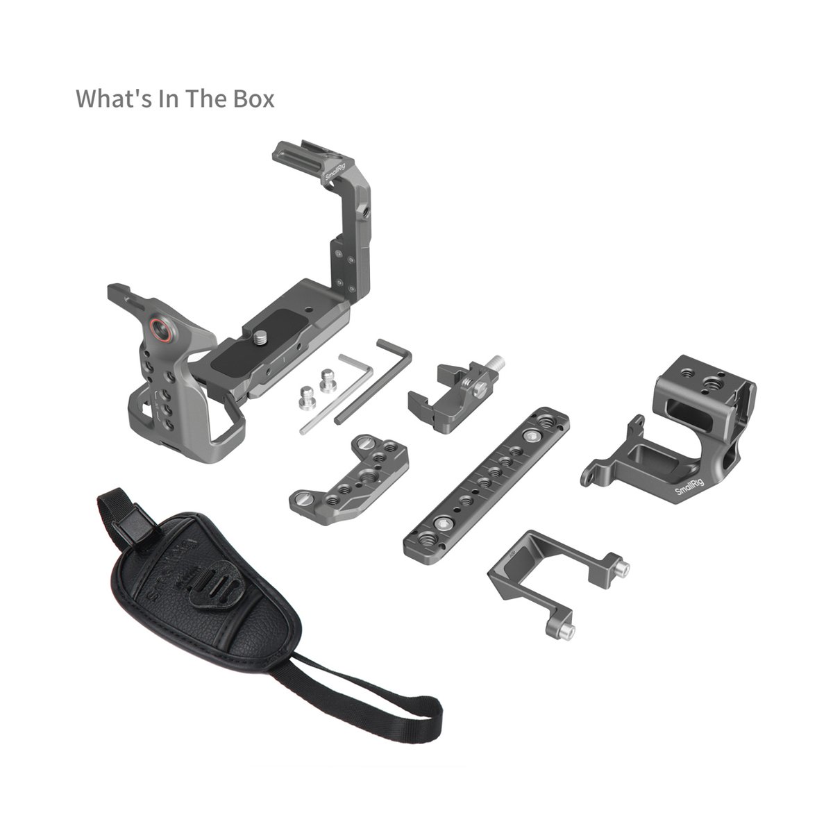 SmallRig 4771 HawkLock QR Advanced Cage Kit für Sony FX3 / FX30 - LIEFERUMFANG