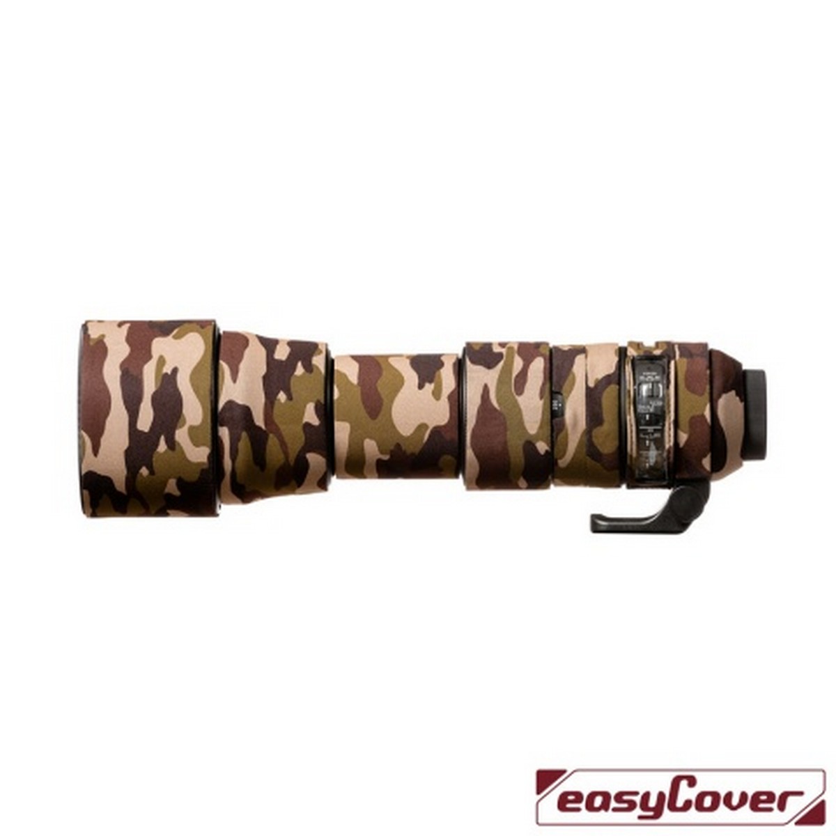 Easycover Lens Oak Objektivschutz für Sigma 150-600 mm 1:5-6,3 DG OS HSM Contemporary Braun Camouflage