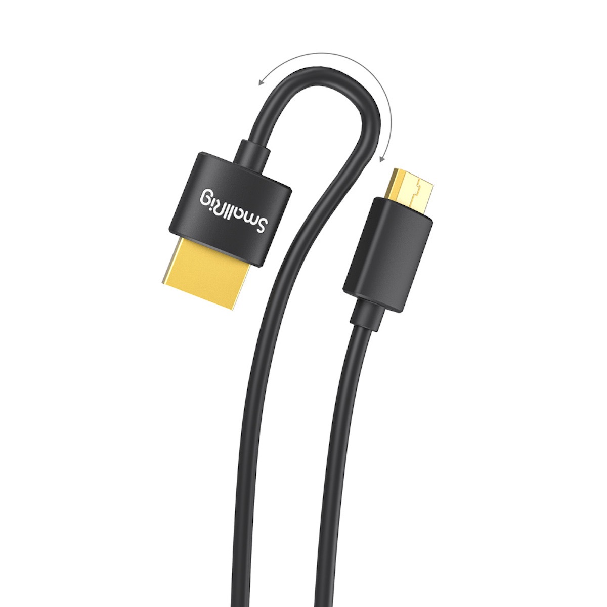 SmallRig 3040 Ultra Slim 4K HDMI 2.0 Kabel 35 cm (Typ C zu Typ A)