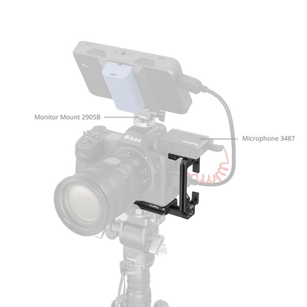 SmallRig 4523 L-Shape Mount Plate fürs Nikon Z6 III