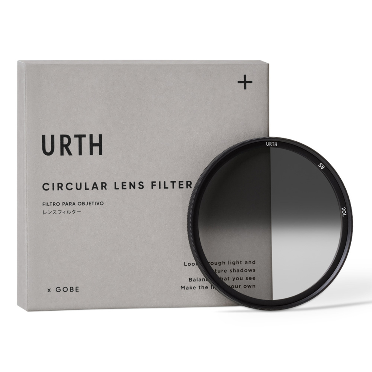 Urth 58mm Hard Graduated ND8 Objektivfilter (Plus+)