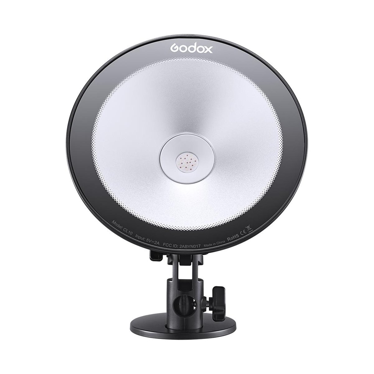 Godox CL10 Ambient LED Licht - Frontansicht des Godox CL10 LED-Lichts auf Ständer