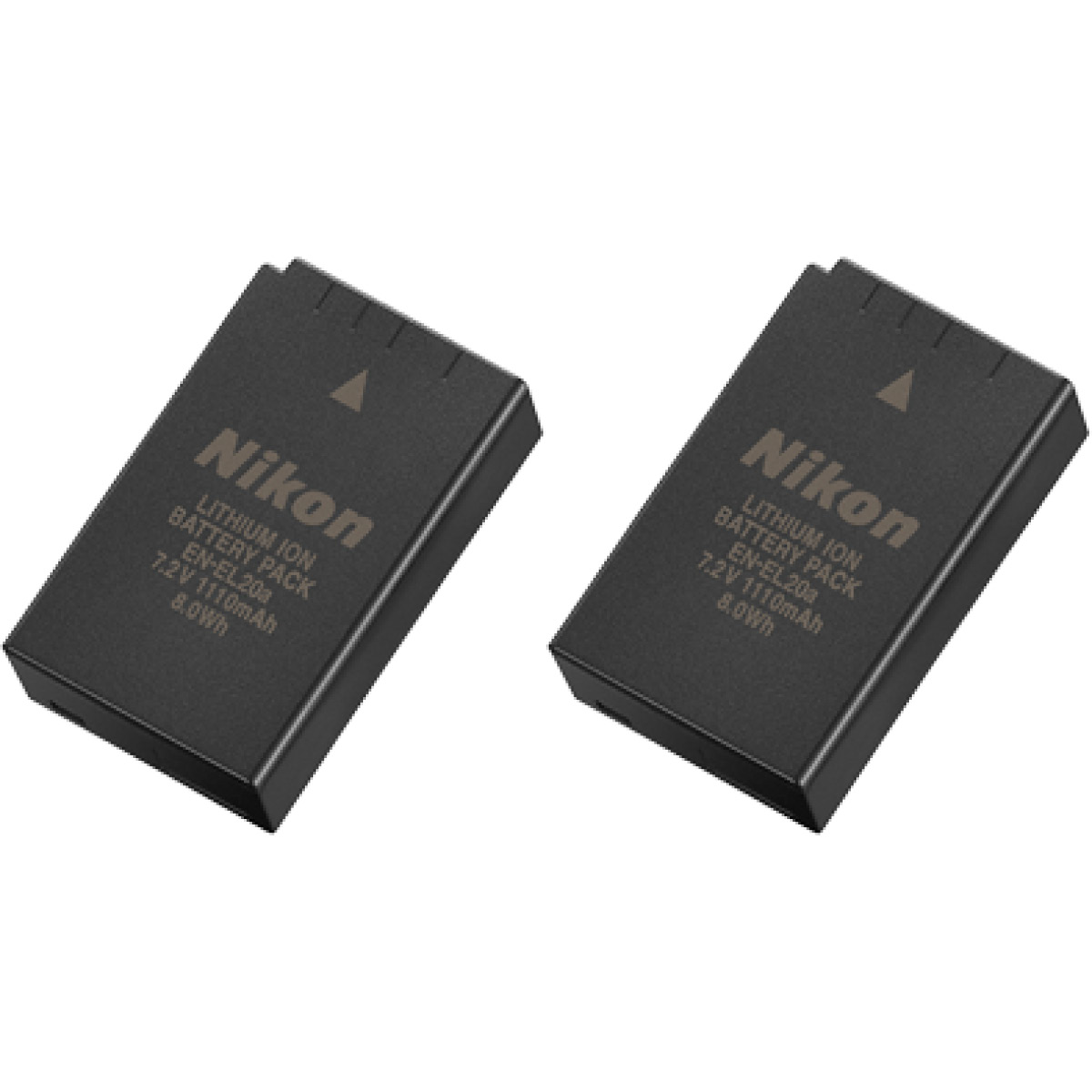 Nikon EN-EL 20a Li-ion Akku Doppelpack