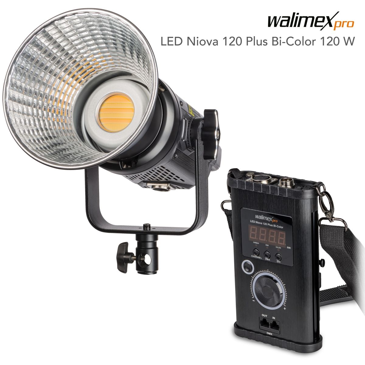 Walimex pro LED Niova 120 Plus Bi-Color 120W Walimex pro LED Niova 120 Plus Bi-Color 120W