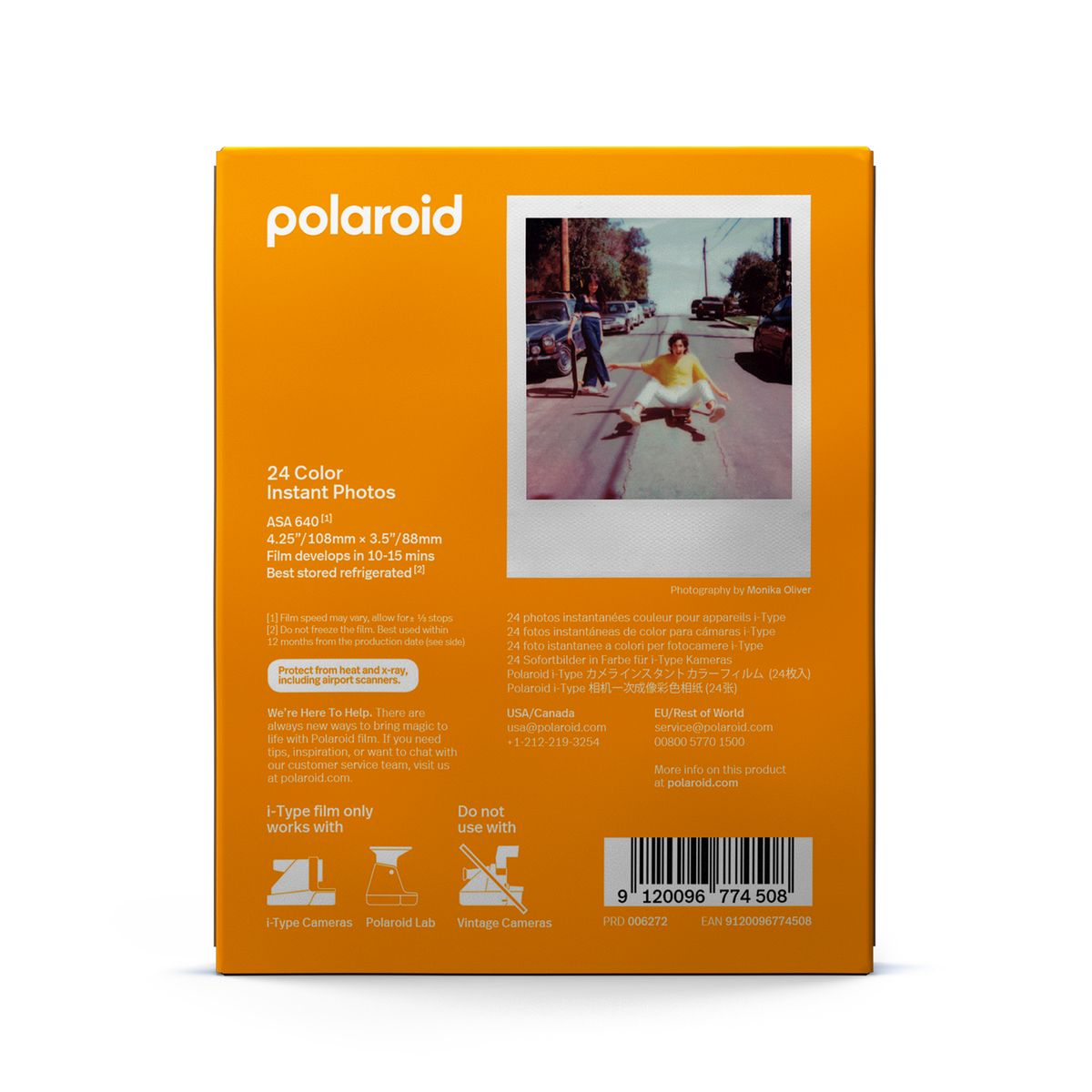 Polaroid i-Type Color Film - Triple Pack 3x8