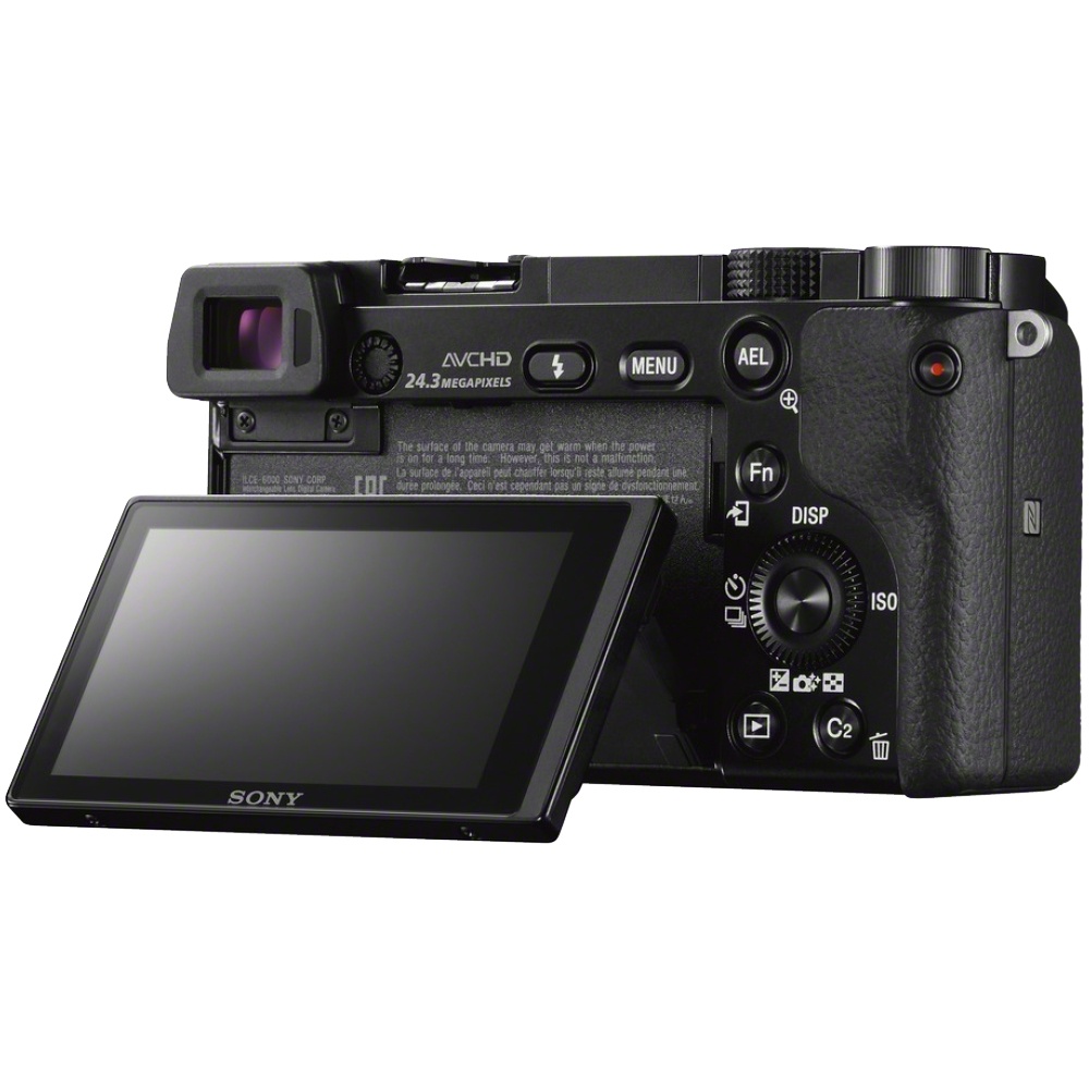 Sony Alpha 6000 Kit mit 16-50 mm 1:3,5-5,6 Schwarz